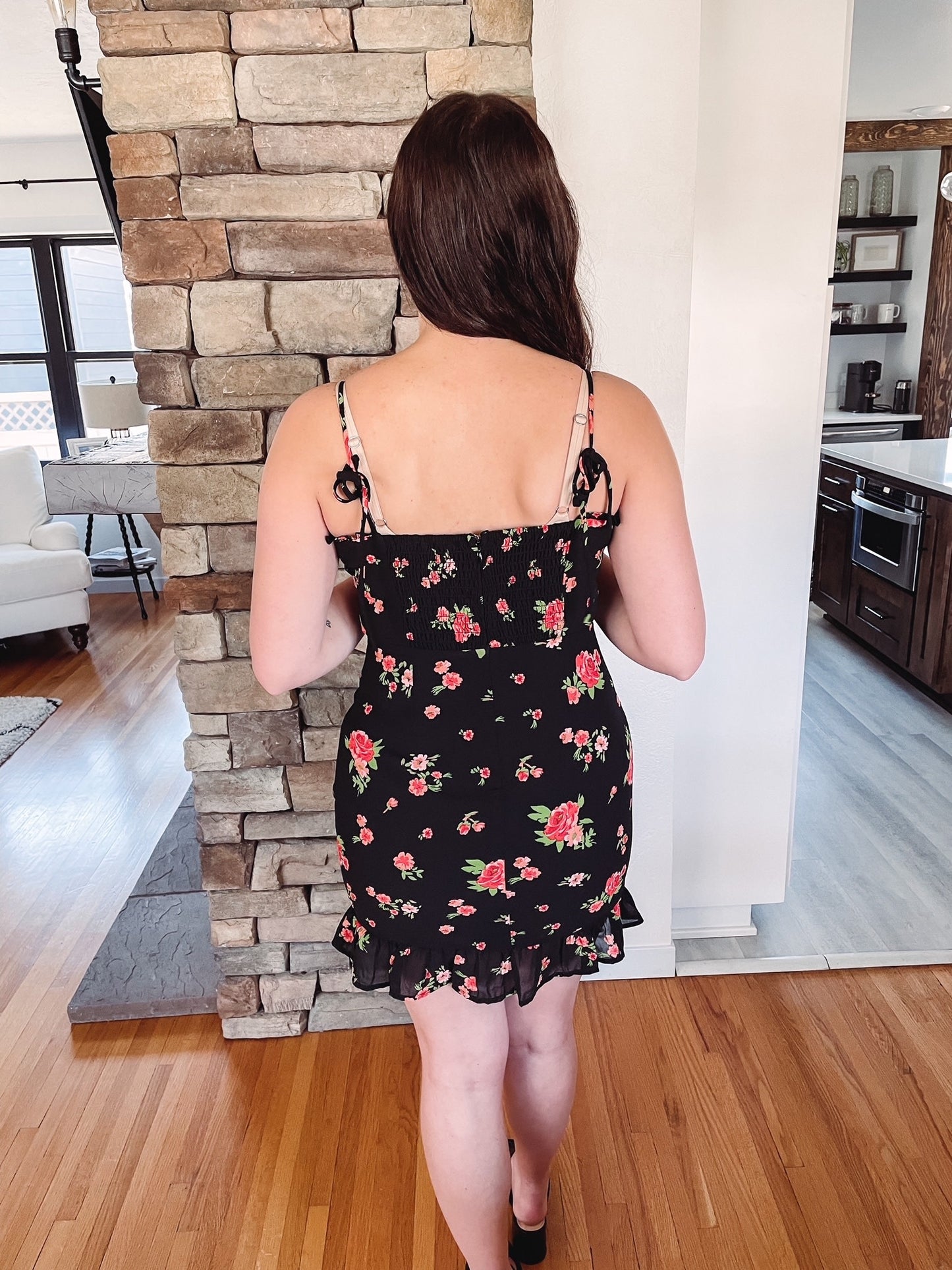 Clarissa Rose Ruffle Mini Dress