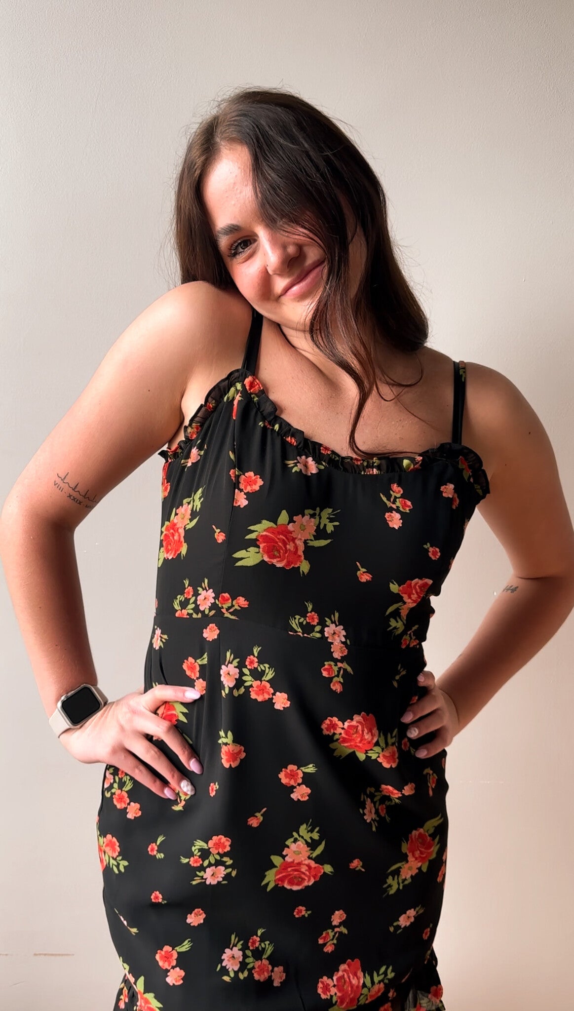 Clarissa Rose Ruffle Mini Dress