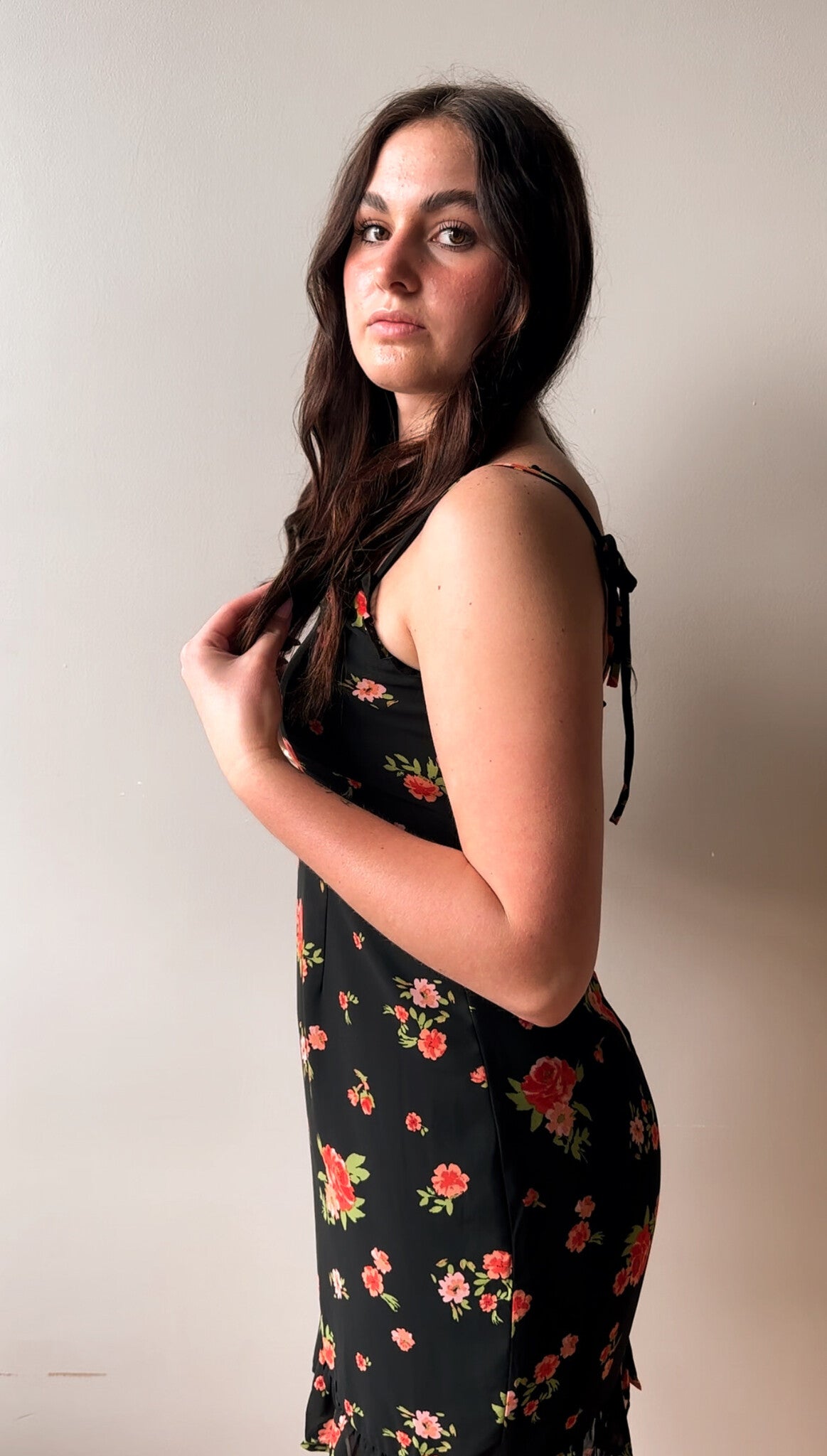 Clarissa Rose Ruffle Mini Dress