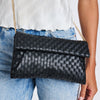 Priscilla Black Clutch