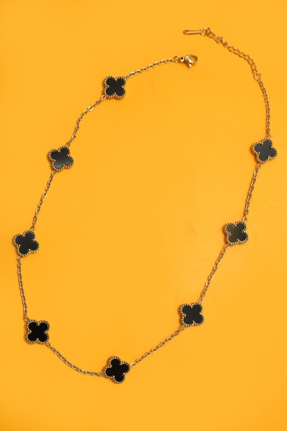 Black Clover Necklace