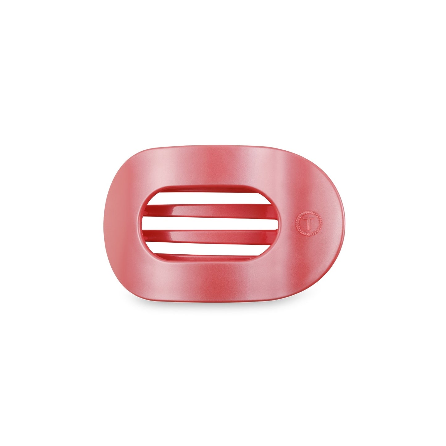 Coral Flat Hair Clip (Small)