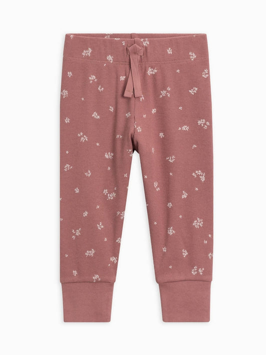 Sienna Floral Ribbed Joggers