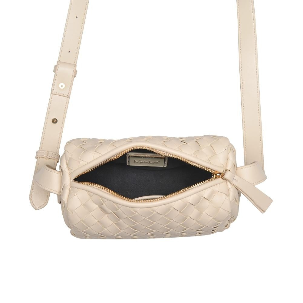 Charlotte Ivory Woven Crossbody