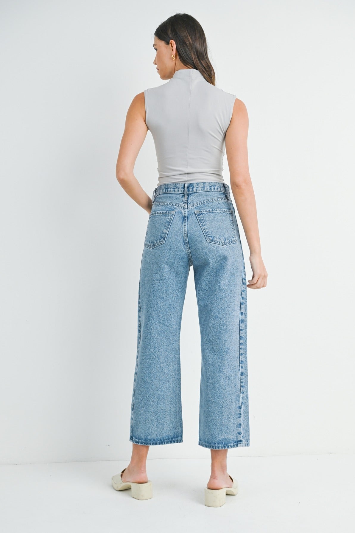 Barrel Twist High Rise Jeans
