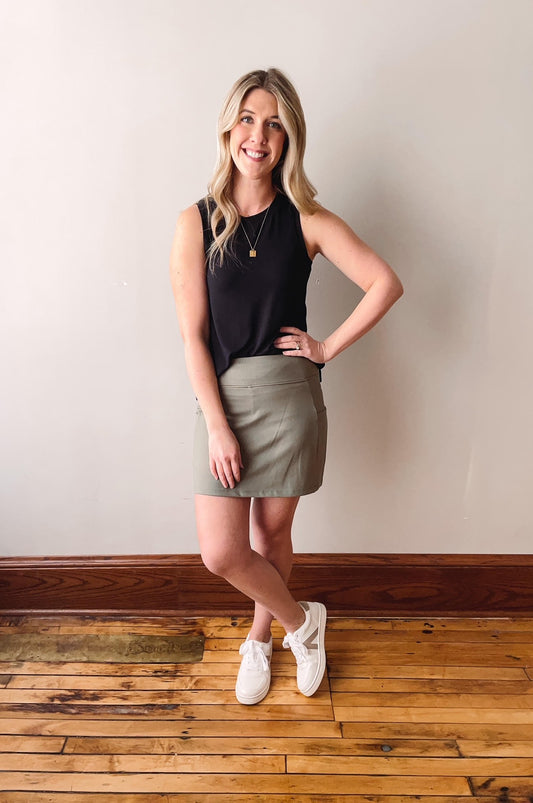 Lindsey Olive Skort