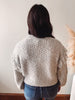 Heather Grey Fringe Sweater