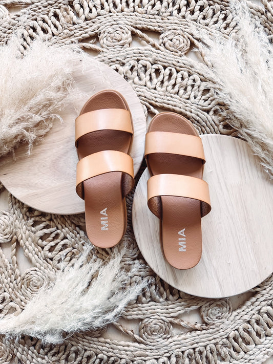 Holly Nude Strap Sandals