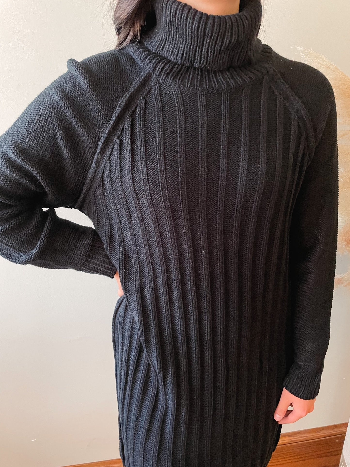 Ivy Black Sweater Dress
