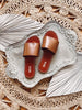 Kaia Brown Strap Sandal