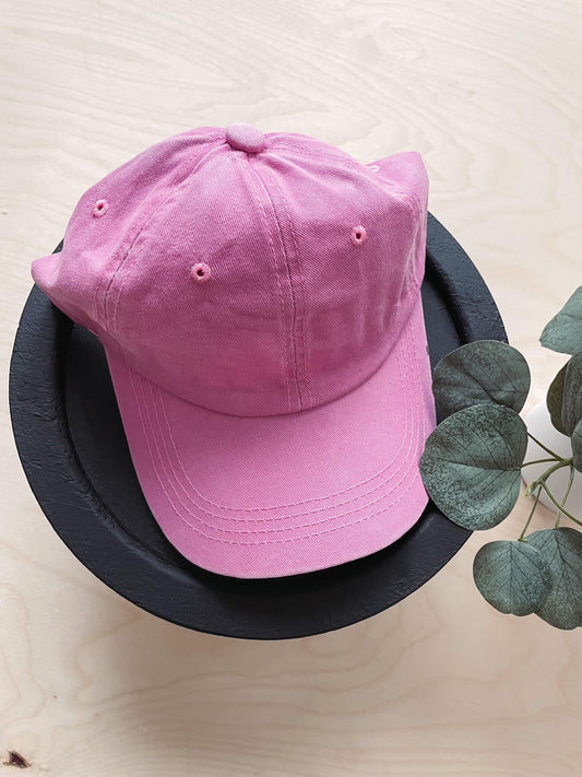 Pink Baseball Cap