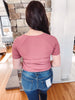 Sienna Ribbed Snap Top