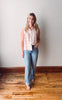 Reese Red Plaid Top