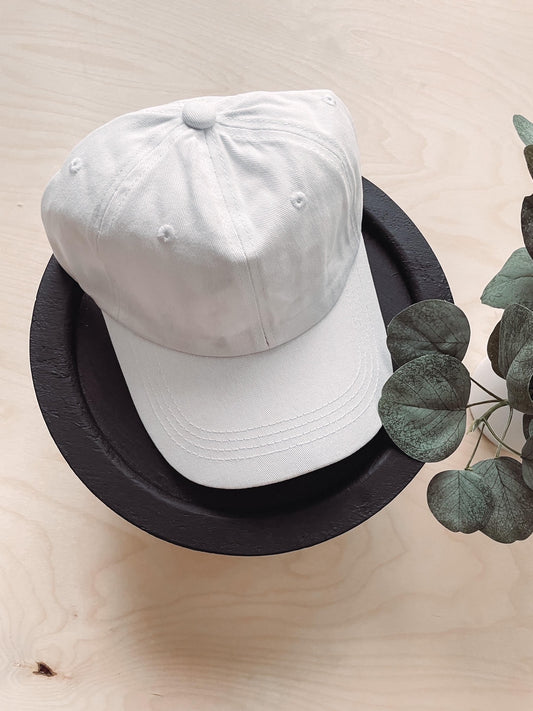 White Baseball Cap