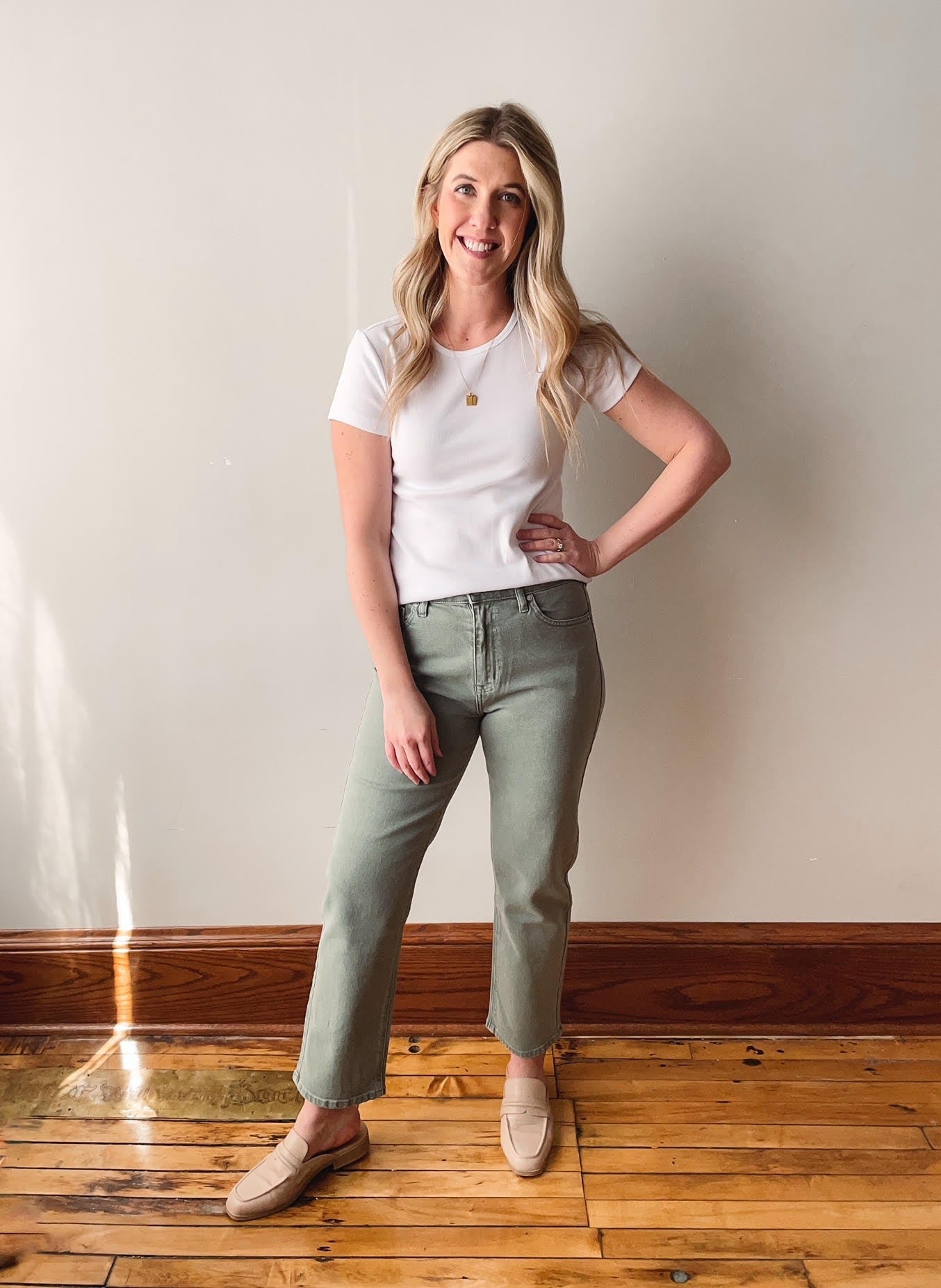 Kate White Tee