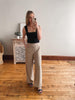 Black Square Neck Tank Top