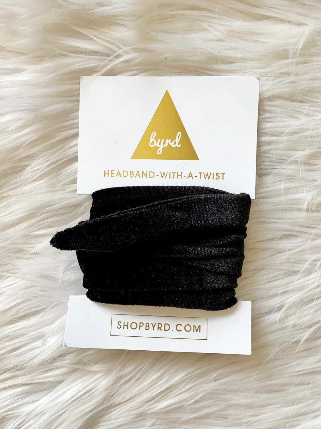 Black Velvet Headband