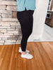 Tenley Black Activewear Leggings