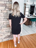 The Pocket Tee Black Dress