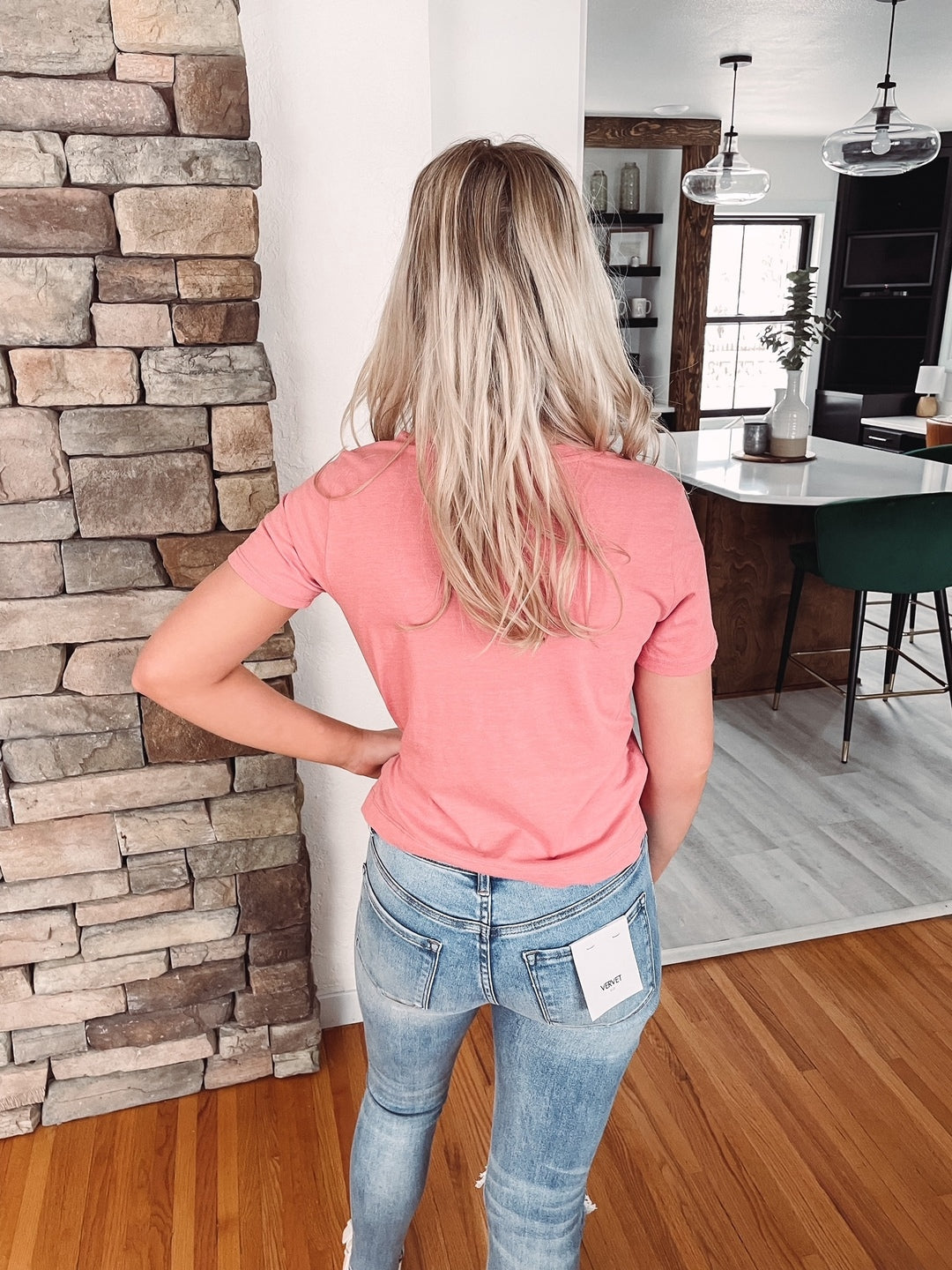 Canyon Rose Skimmer Tee