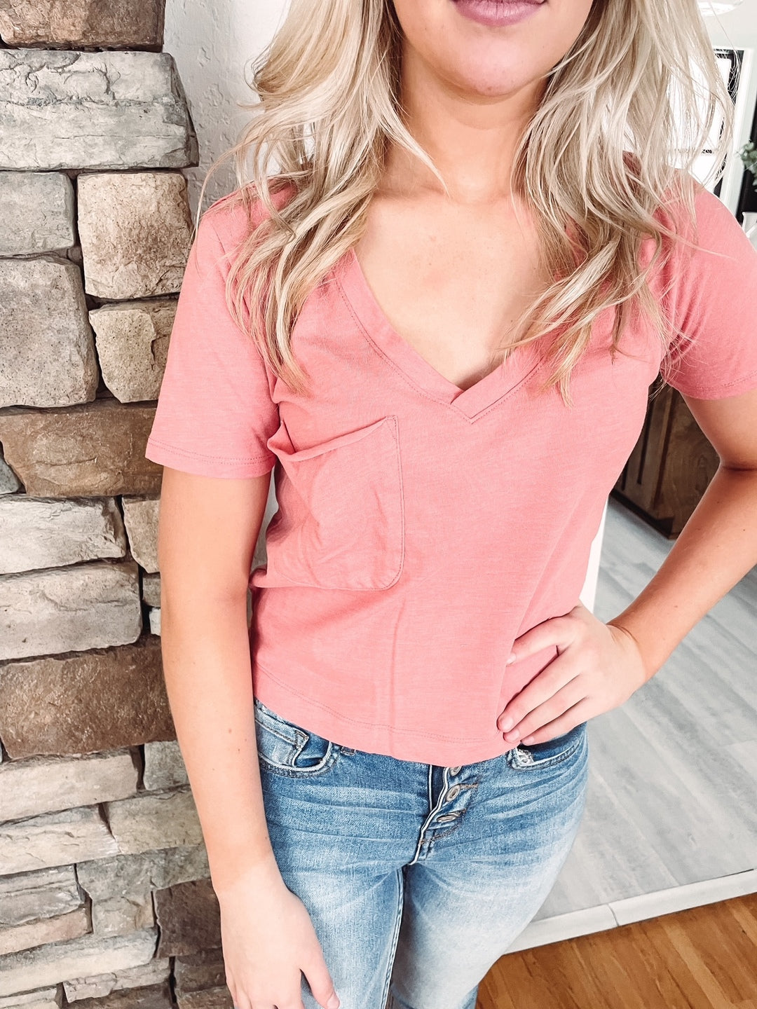 Canyon Rose Skimmer Tee