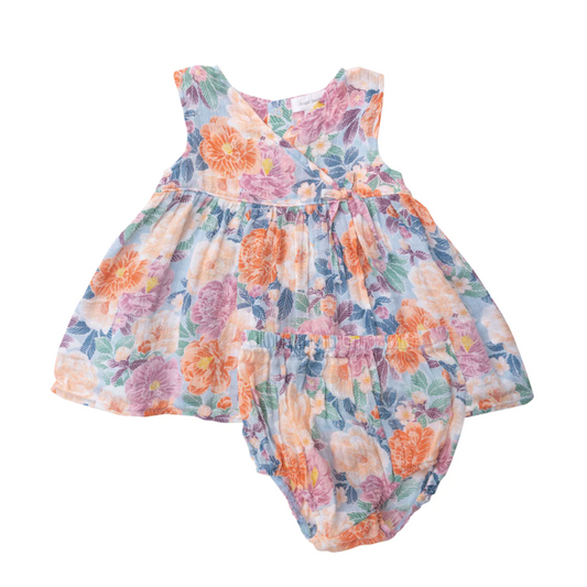 Camellia Kimono Dress & Bloomer
