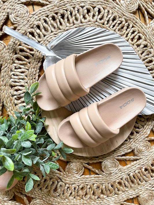 Rachel Nude Sandals