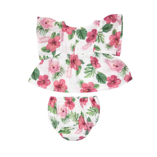 Hibiscus Boho Top & Bloomer