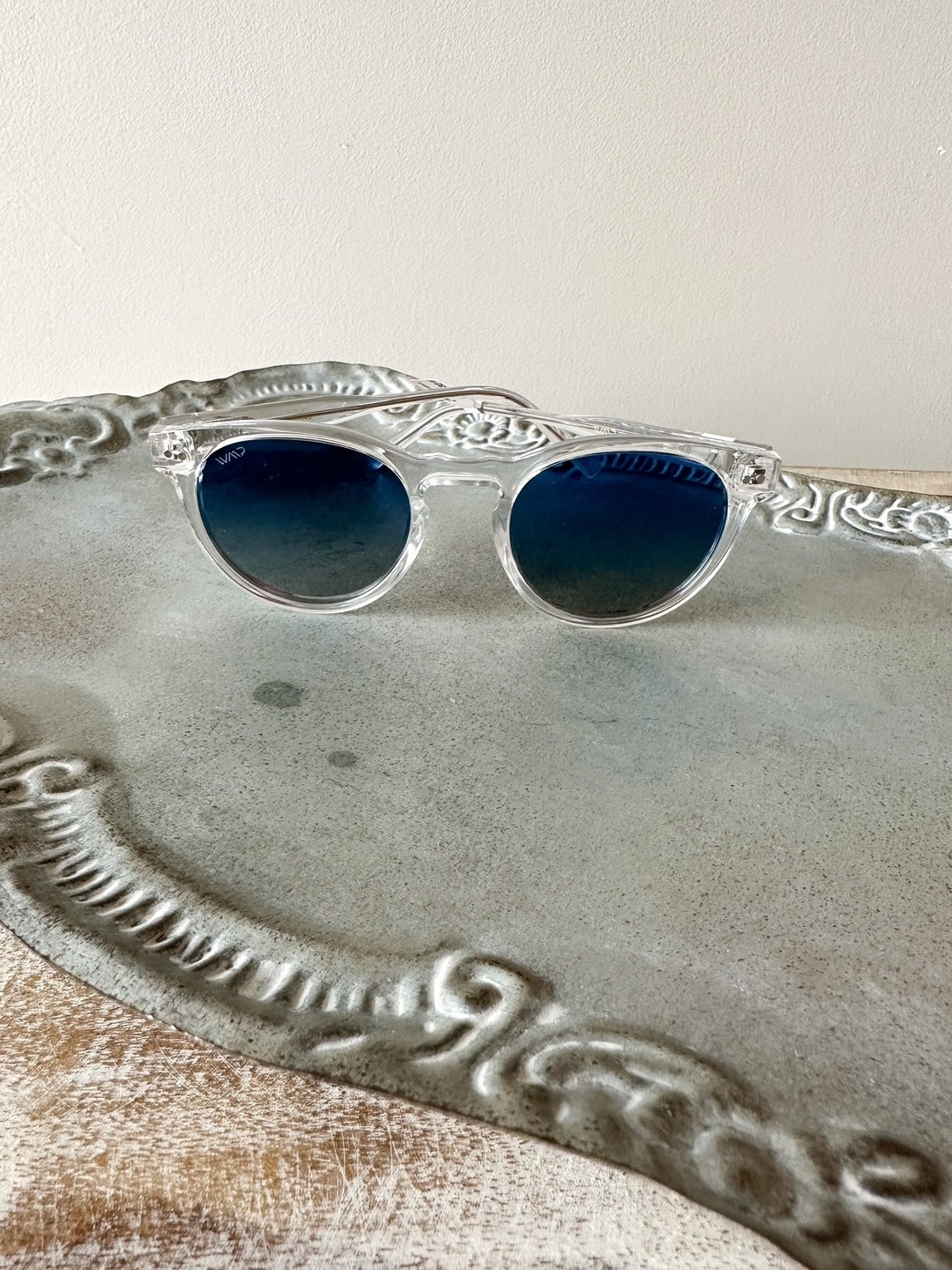 Tate Blue Gradient Sunglasses