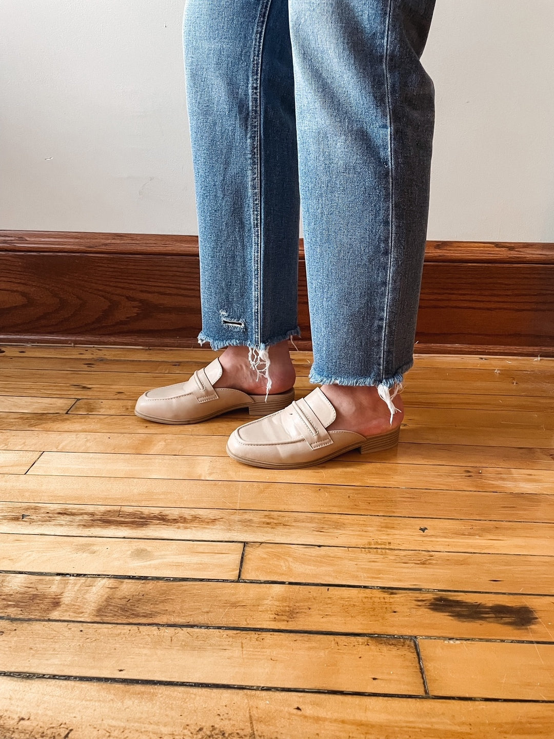 Reese Beige Mules