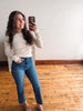 Gabby Oatmilk Ribbed Top
