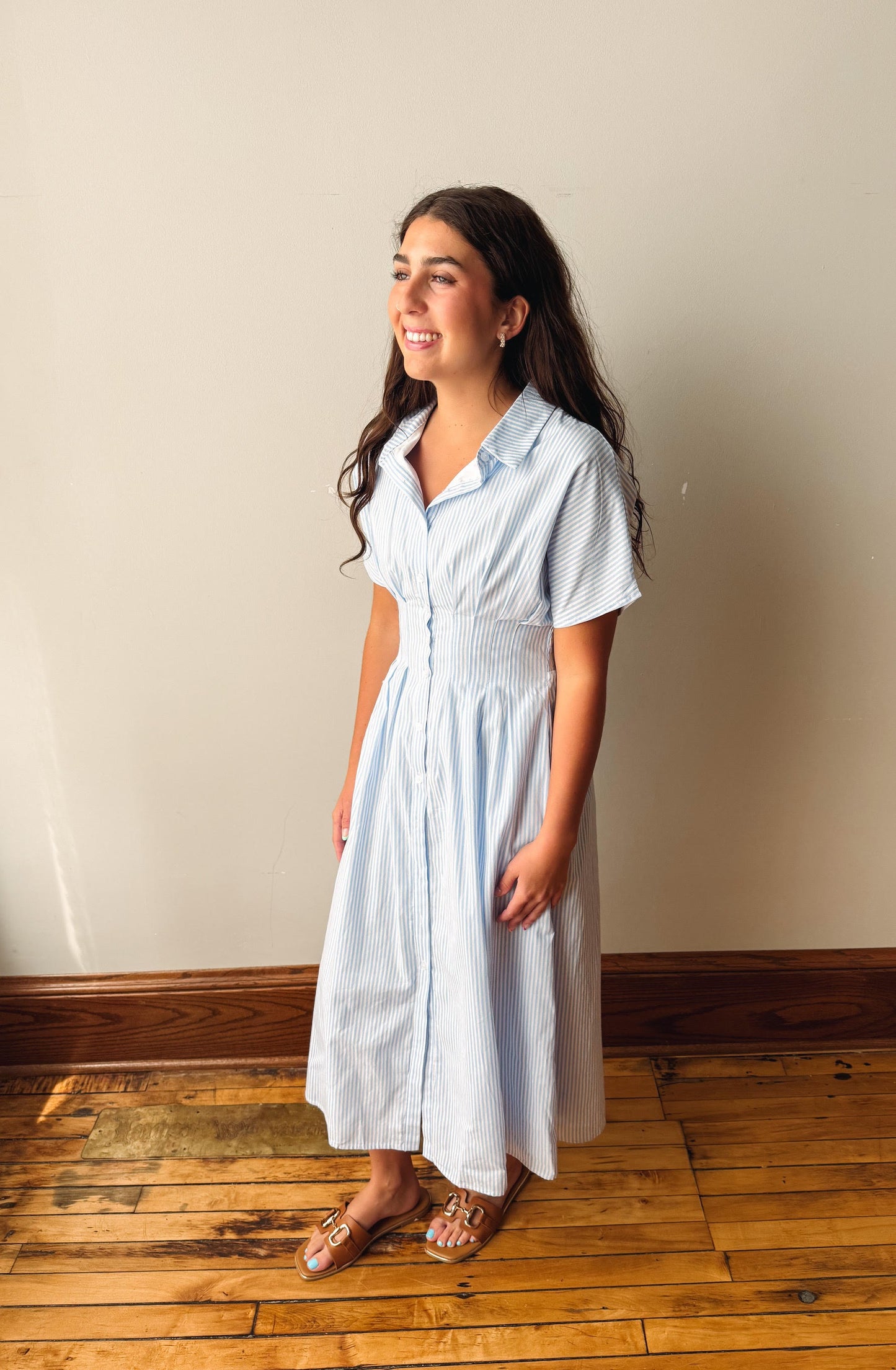Zelda Light Blue Dress