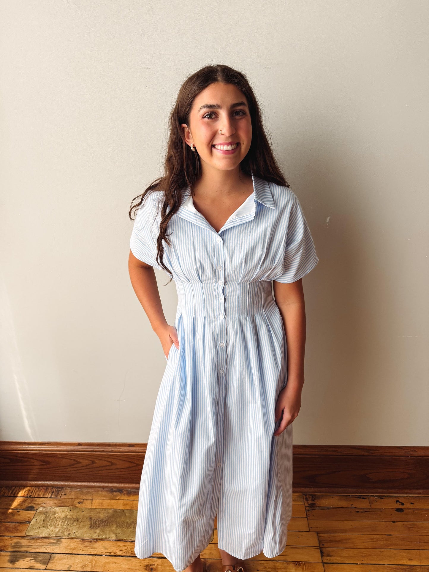 Zelda Light Blue Dress