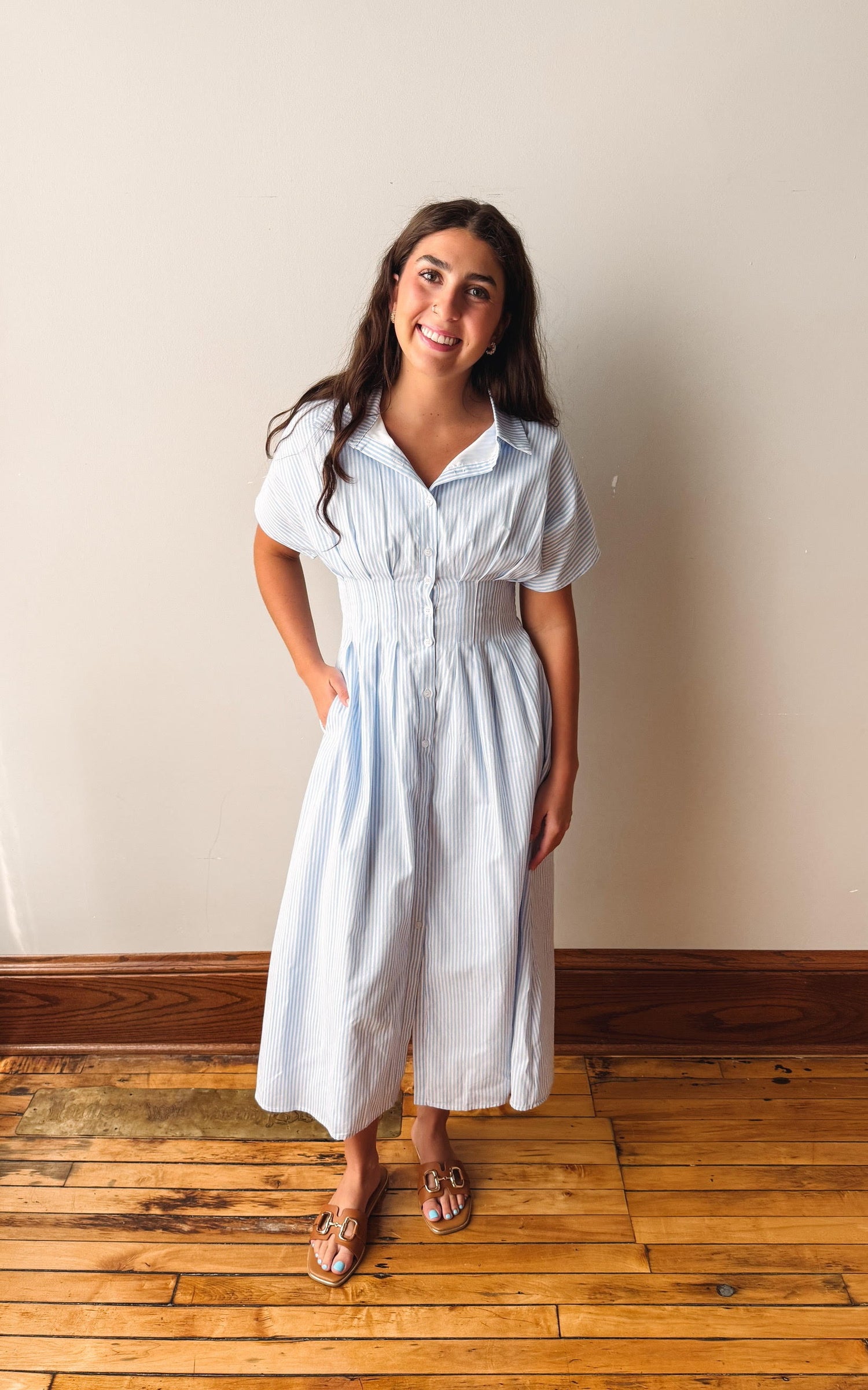 Zelda Light Blue Dress Medium