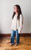 Soft Breeze Floral Cotton Button Up