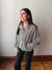 Kristina Black Gingham Jacket