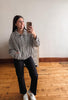 Kristina Black Gingham Jacket