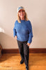 Maggie Blue Chunky Knit Sweater