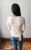Priscilla Cream Top