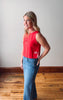 Renee Poppy Red Bow Tank