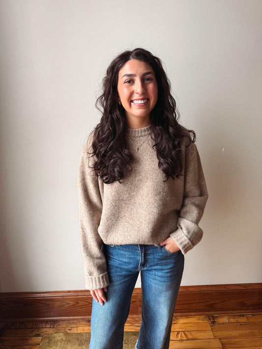 Berkley Mocha Knit Sweater