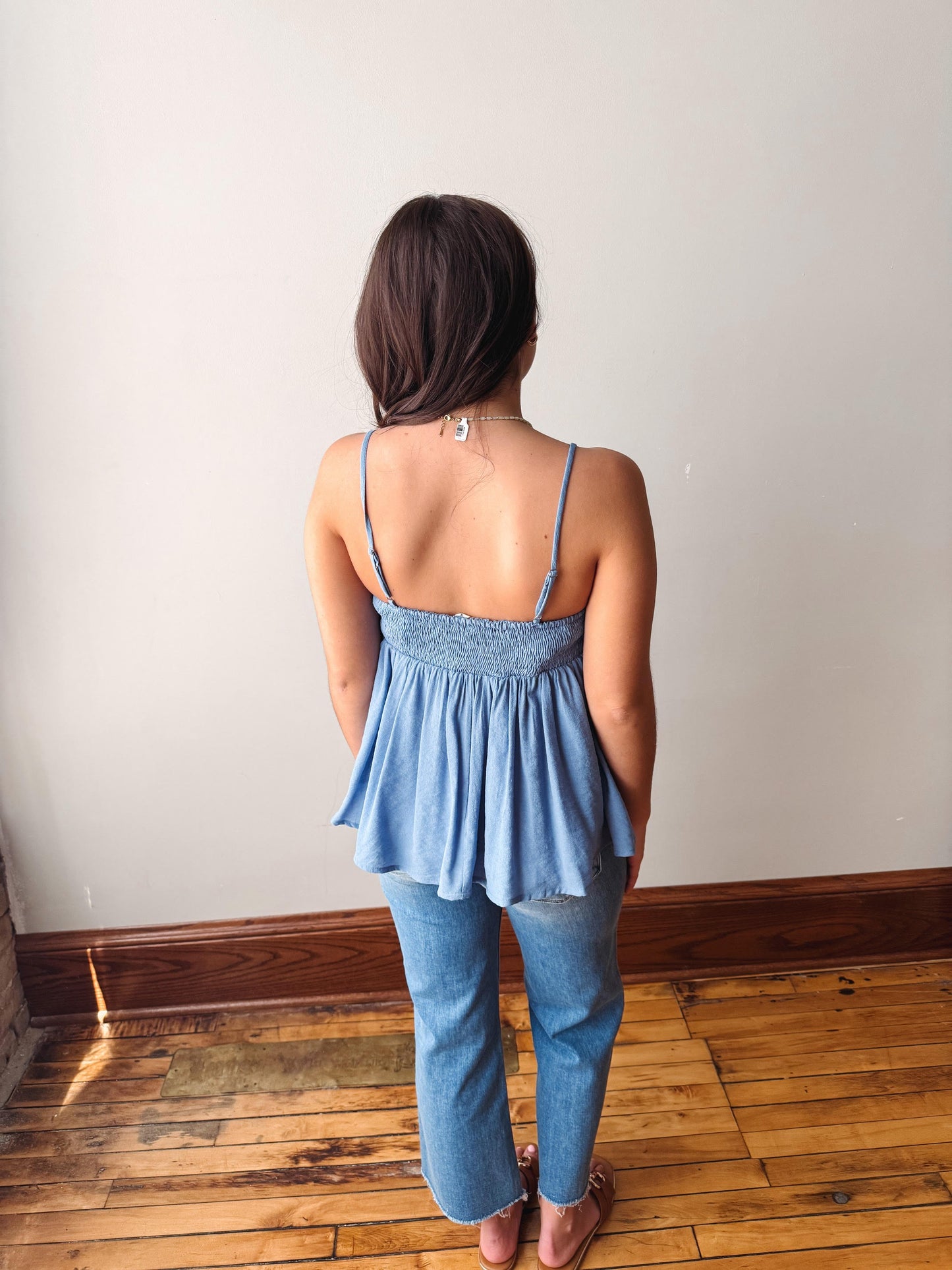 Nellie Dusty Blue Top