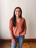 Libby Bronze Button Cardigan