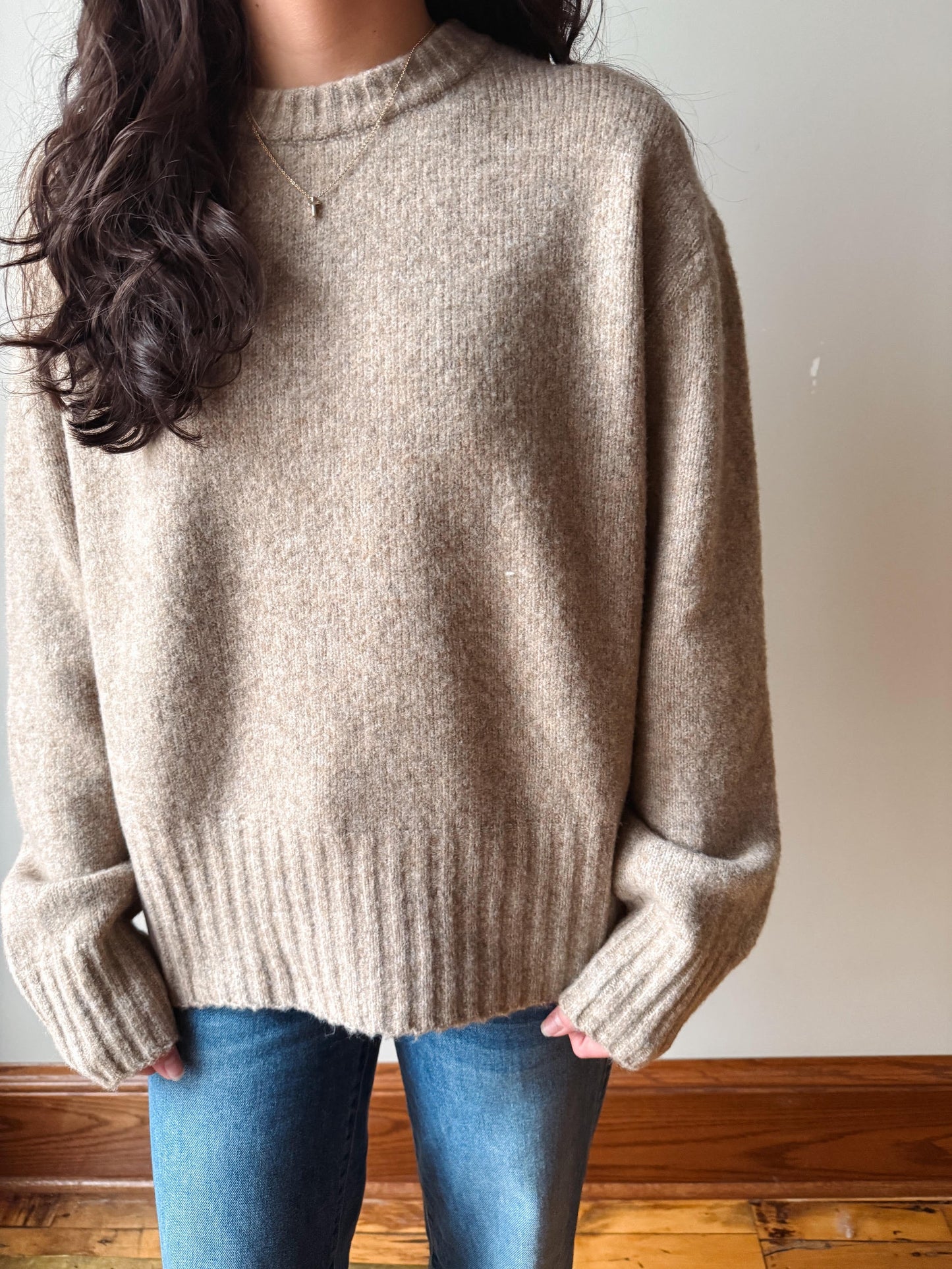 Berkley Mocha Knit Sweater