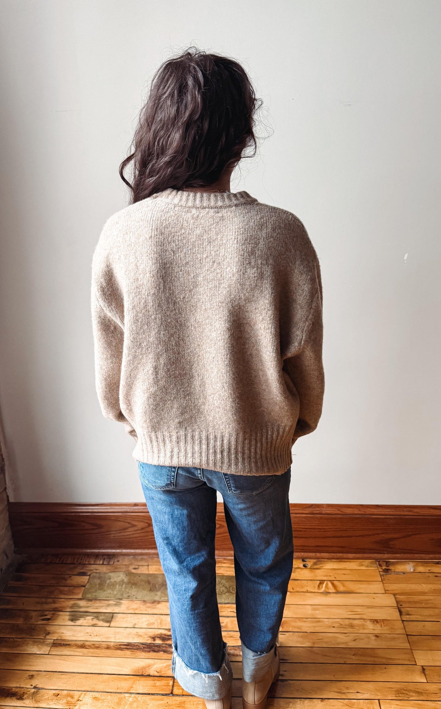 Berkley Mocha Knit Sweater