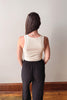 Aspen Cream Ribbed Tank