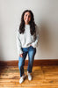 Willa Grey Pocket Knit Sweater