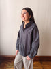 Winnie Slate Gray Button Up Shirt