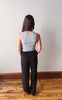 Aspen Melange Grey Ribbed Tank