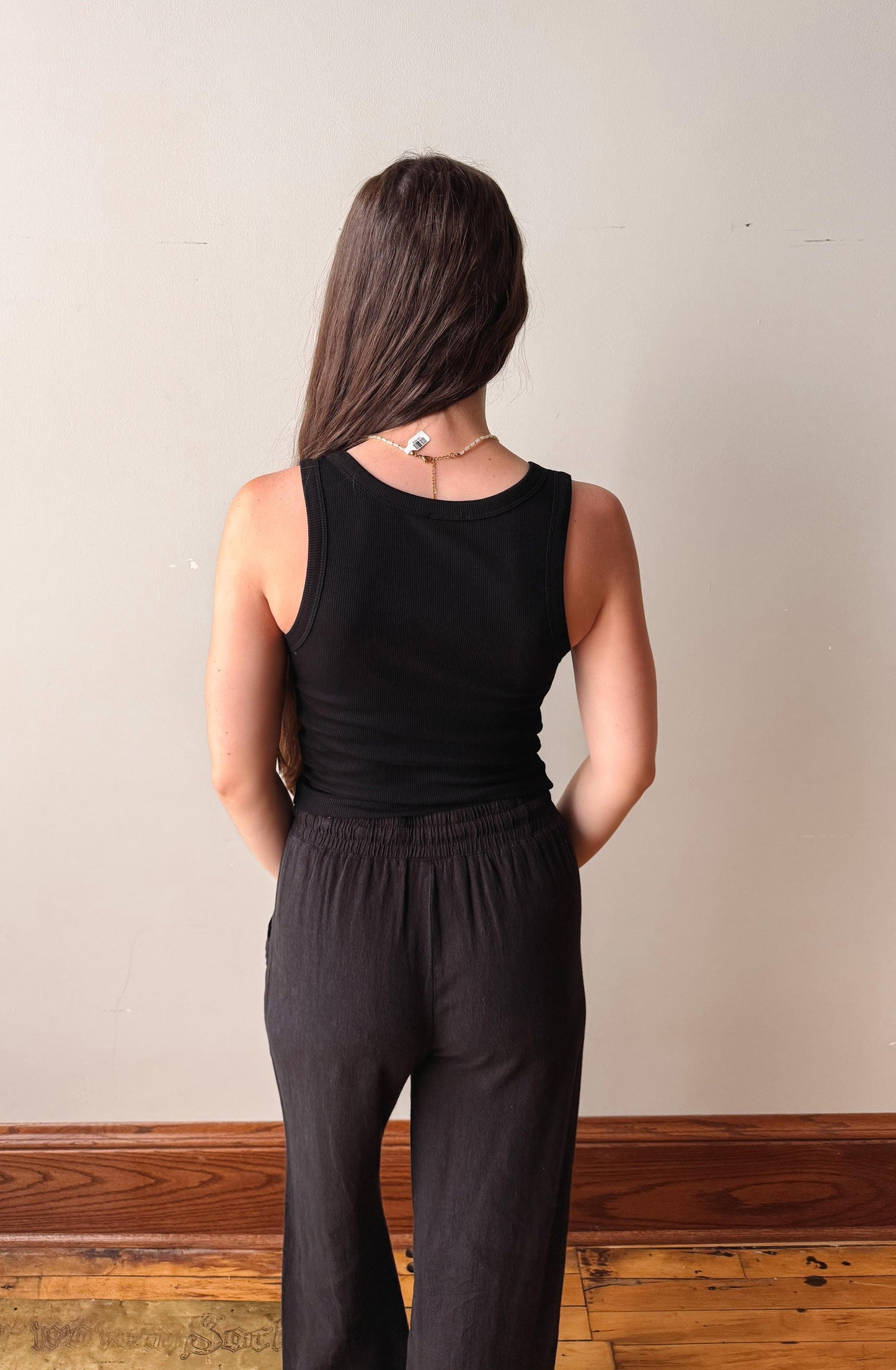 Solana Black Shadow Pants